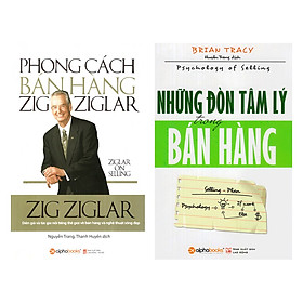 Combo Sách Kỹ Năng Bán Hàng: Phong Cách Bán Hàng Zig Ziglar + Những Đòn Tâm Lý Trong Bán Hàng - Do