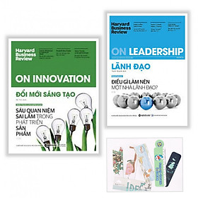 Combo 2 Cuốn: On Innovation - Đổi Mới Sáng Tạo + On Leadership - Lãnh Đạo + Tặng kèm bookmark PD