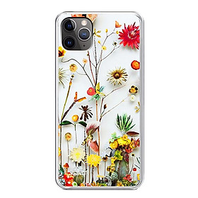 Ốp lưng dẻo cho điện thoại Iphone 11 Pro Max - 0065 FLOWER11 - Hàng Chính Hãng