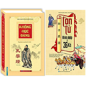 Combo Tôn Tử Binh Pháp Và 36 Kế (Bìa Mềm)+Khổng Học Đăng Trọn Bộ (Theo Bản In Của Khai Trí 1973)