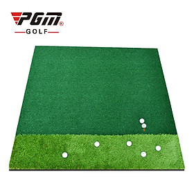 Thảm tập swing golf - PGM Double Grass DJD006