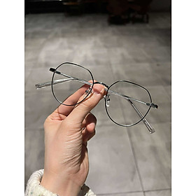 Kính thời trang kim loại Hàn Quốc gọng cốt thép cao cấp