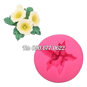 Mua Khuôn silicone làm rau câu 3 hoa hồng kèm nụ và lá – Mã số 1546