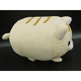 THÚ NHỒI BÔNG MÈO SIÊU MỀM 30cm (Tặng kèm móc khóa da bò thật màu ngẫu nhiên) BA00140