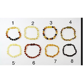 vòng tay Amber Handmade Úc size 14-16 cm