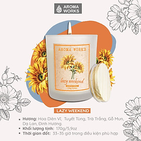Nến Thơm Thiên Nhiên Mùa Hè Aroma Works Natural Scented Candle