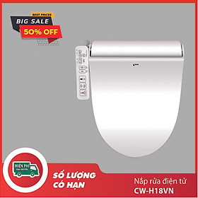 Mua Nắp rửa điện tử CW-H18VN ️Nắp bồn cầu điện tử thông minh có sưởi  xịt rửa nước ấm  sấy khô