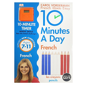 Download sách [Hàng thanh lý miễn đổi trả] Carol Vorderman 10 Minutes a Day French (Ages 7+)