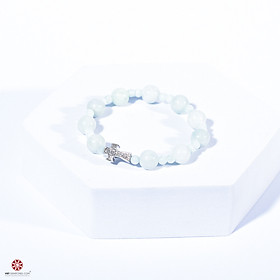 Vòng Chuỗi Mân Côi Cẩm Thạch 10mm tự nhiên 100% - Hợp tất cả các mệnh, đem lại may mắn, bình an - Nhiều kích thước lựa chọn | VietGemstones 