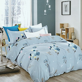 Bộ Drap Không Mền Thương Hiệu Yoona Korea- Wild Flower