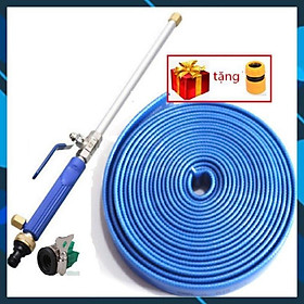 Mua Bộ Dây và Vòi Phun Xịt Nước Rửa Xe Tưới Cây Tăng Áp Lực Nước Loại 20m   657621