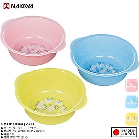 Chậu nhựa trẻ em Nakaya Children's Bathtub Bear 1.7L - Made in Japan