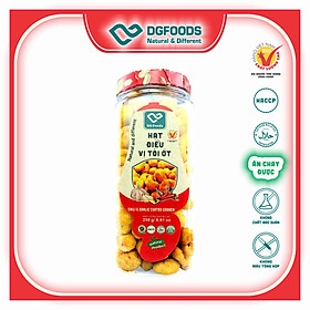 Hạt Điều vị Tỏi Ớt DGfoods 250g Chili-garlic coasted cashew HVNCLC, Haccp