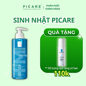 Gel rửa mặt tạo bọt làm sạch & giảm nhờn cho da dầu nhạy cảm La Roche-Posay Effaclar Purifying Foaming Gel (400ml)