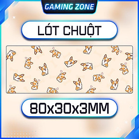 Mua Lót chuột  bàn di chuột chơi game Cún Corgi Dễ Thương chống trượt siêu bền siêu đẹp