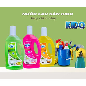 Nước Lau Sàn KIDO Hương Hoa LyLy 1 Lít - Lựa Chọn Hoàn Hảo Cho Ngôi Nhà Của Bạn