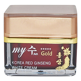 Kem Hồng Sâm Dưỡng Trắng Da Red Ginseng White Cream My Gold (50ml)