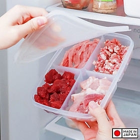 Hộp đựng thực phẩm chia ngăn Pack K 710ml - Hàng Nội Địa Nhật Bản