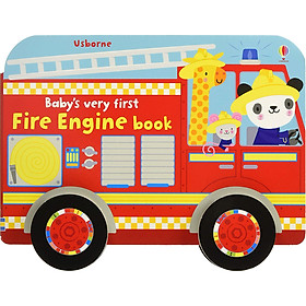 Sách Usborne Baby's very first: Fire Engine book