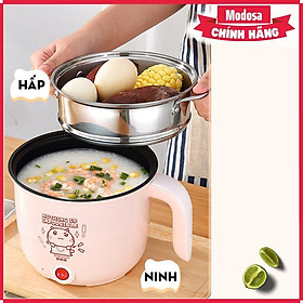 Mua Nồi Lẩu Và Hấp Mini Modosa Đa Năng 2019 - Hàng Chính Hãng
