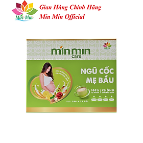 Ngũ Cốc Mẹ Bầu Min Min Care - Ngũ Cốc Bầu Min Min (1 hộp 25 gói 20gram)