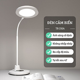 Đèn Bàn Học Cảm Biến FEIDASH TB23S - Điều Chỉnh Chiếu Sáng Đa Hướng - Hệ Số Hoàn Màu Cao Giúp Ánh Sáng Dịu Nhẹ Không Gây Hại Mắt - Nút Điều Khiển Trực Quan, Dễ Sử Dụng - Có Chế Độ Hẹn Giờ Tắt Đèn Vô Cùng Tiện Lợi - Hàng chính hãng