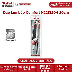 Dao làm bếp Tefal Comfort K2213204 20cm - Hàng chính hãng