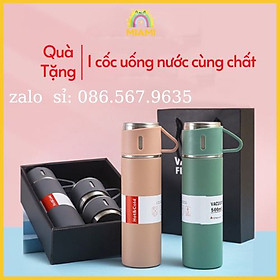 Mua Bình giữ nhiệt 500ml tặng kèm 2 cốc - Sang Trọng - Chắc Chắn - Chất Lượng Cao