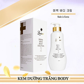 Kem dưỡng trắng body ( DERMA WHITE BODY SOLUTION ) Larian+ 500ml