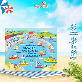 Hình ảnh sách Cuốn Sách Khổng Lồ Về Trò Chơi Tư Duy - Holiday Activity Pad