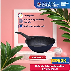 Chảo sâu Colormic Korea King KW-28CI (size 28cm)