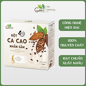 Hình ảnh Bột ca cao nhân sâm Goce - 180g (18 gói x 10g)