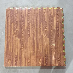 Thảm xốp trải sàn vân gỗ EVA kích thước 60x60x1cm