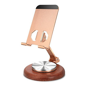 Mua Giá đỡ điện thoại đế gỗ xoay 360 độ đa năng