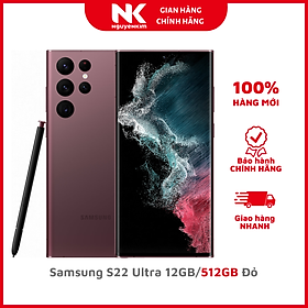Mua Điện thoại Samsung S22 Ultra 12GB/512GB Đỏ - Hàng Chính Hãng