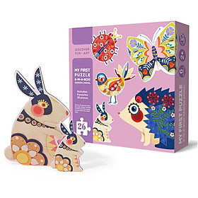 Bộ Xếp hình My first puzzle - 6 in a box các chủ đề
