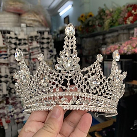 Vương miện cô dâu kiểu dáng thái mẫu vương miện to dùng trong các cuộc hoa khôi giangpck vh112001