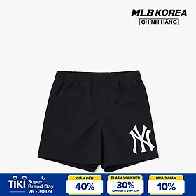MLB - Quần shorts lưng thun Basic Big Logo 3ASMB0323-50BKS