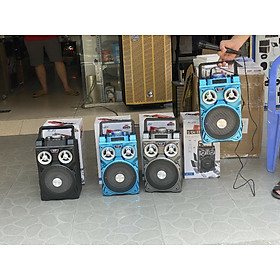 Mua Loa bluetooth karaoke Profit P113/P115 - Bass 6.5 inch  kèm đèn led bắt mắt - Tặng 1 micro có dây - Đầy đủ kết nối Bluetooh  AUX  USB  TF card - Loa xách tay du lịch âm thanh mạnh mẽ  ấn tượng - Hàng nhập khẩu