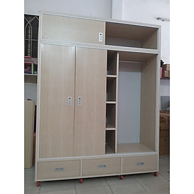 Tủ áo lùa 1m6 x 2m05 x 50 cm juno sofa