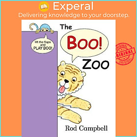 Sách - The Boo Zoo : A Peekaboo Lift the Flap Book by Rod Campbell (UK edition, paperback)