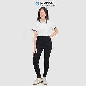 Quần jeans nữ GUMAC QJC07049 lật lai trẻ trung năng động