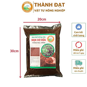 Mua Mụn dừa đã qua xử lý  đóng gói 5dm3  chuyên trồng rau  hoa màu  dâu tây  cây ăn trái  thủy canh