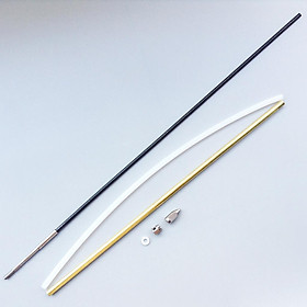 Mua Bộ cáp 4mm thuận liền trục cho tàu mô hình RC Boat (Cáp+ống teflon+ống đồng+ron teflon+chó chân vịt+ốc giữ chân vịt)