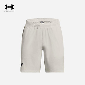 Quần ngắn thể thao nam Under Armour Project Rock Woven - 1377431-130
