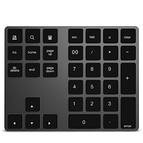 Bàn Phím Bluetooth 34 Phím BT Có Thể Sạc Dành Cho Windows / iOS / Android