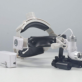 Kính lúp cao cấp có đèn, choàng đầu TERINO RDM-002 (phóng đại 6x, khoảng cách làm việc 420mm) - Hàng chính hãng