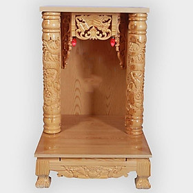 Mua Bàn thờ thần tài ông địa mái cỡ to 51  61 trụ to