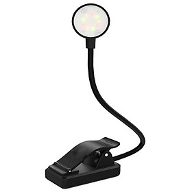 1PC Đèn đọc USB có thể sạc lại, đèn kìm linh hoạt, nhỏ và nhẹ, hoàn hảo để đọc trên giường, xe hơi và văn phòng