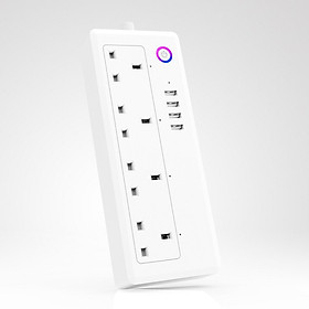 Phích cắm điện thông minh kết nối wifi hẹn giờ bật/tắt qua điện thoại đa năng cao cấp BSD09 (Tặng đèn led mini cắm cổng USB -GIAO MÀU NGẪU NHIÊN)